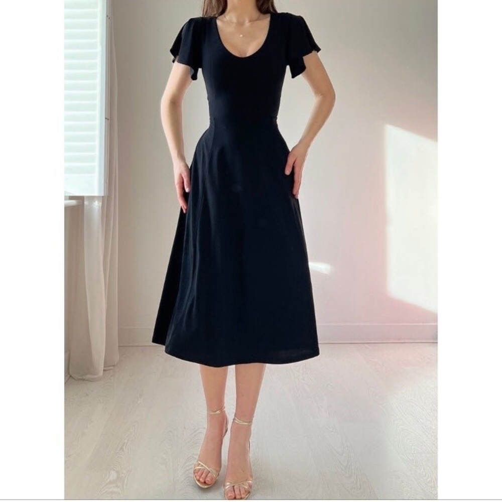 Ava midi dress aym studio size L
